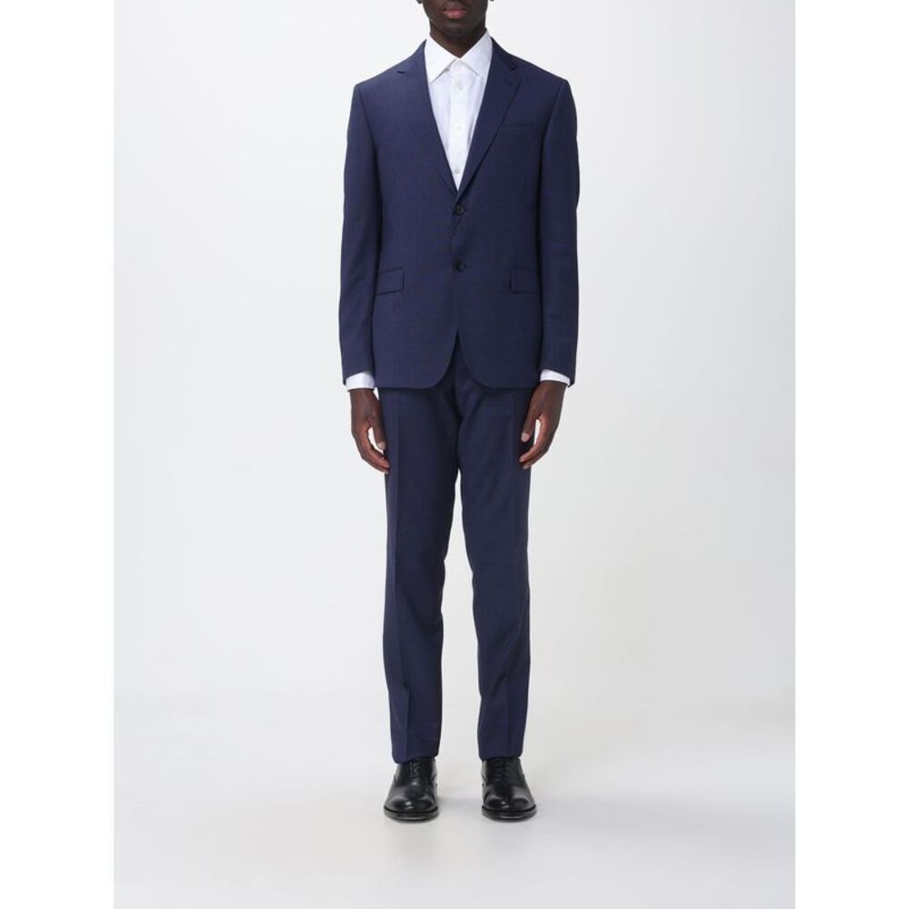 Zegna Men Zegna Wool Single-Breasted Suit